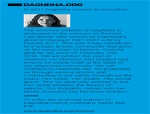 Tablet Screenshot of daghdha.org